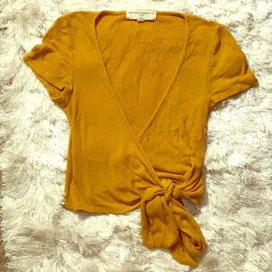 Hippie tie around shirt from urban outfitters